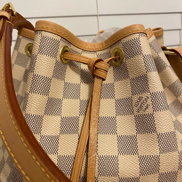 💙🤍AUTH. LOUIS VUITTON NOE GM IN DAMIER AZUR🤍💙 - Picture 3 of 9